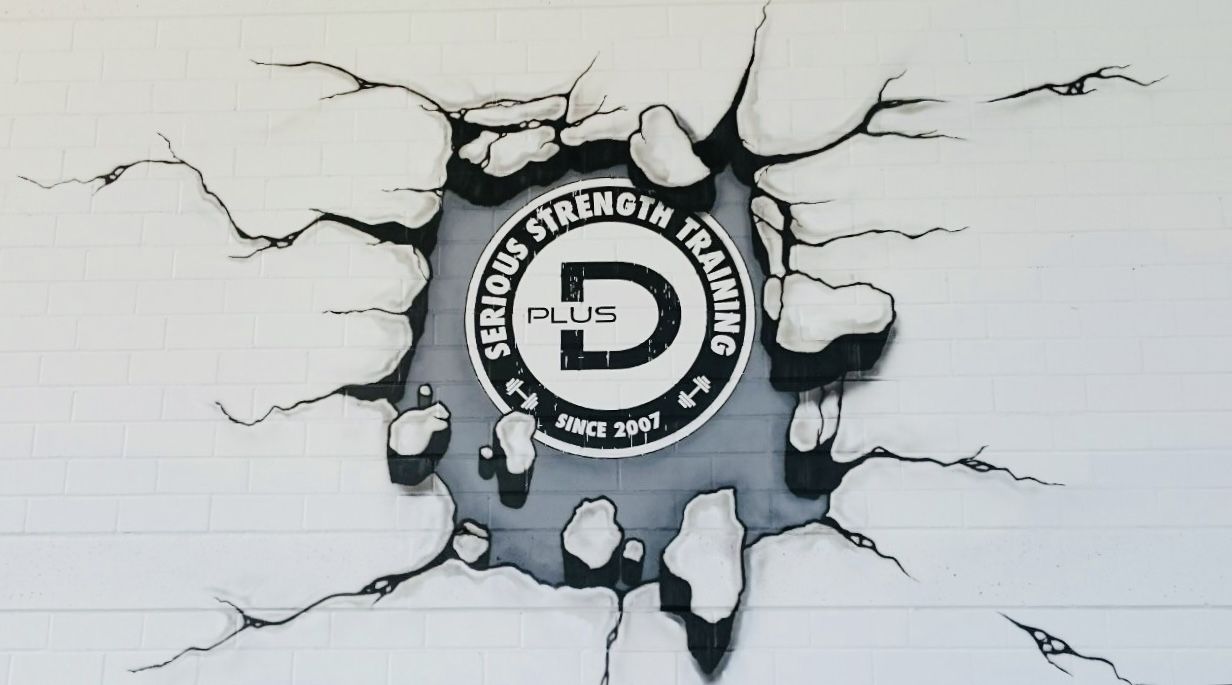 Logo an der Wand